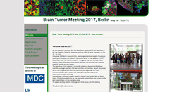 Desktop Screenshot of braintumor-berlin.de